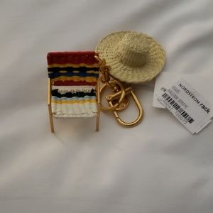 Tory Burch keychain/luggage tag